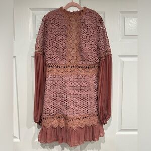 New ASOS Design Dress in Dusty Pink